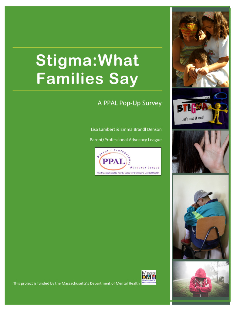 Stigma: What Families Say