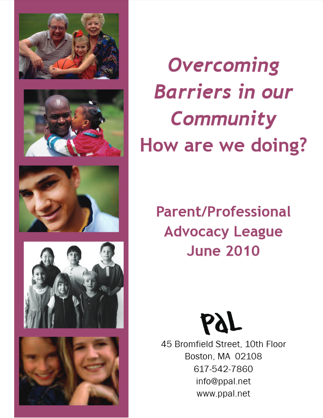Overcoming Barriers in Our Community: How are we Doing?