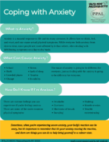 Coping with Anxiety