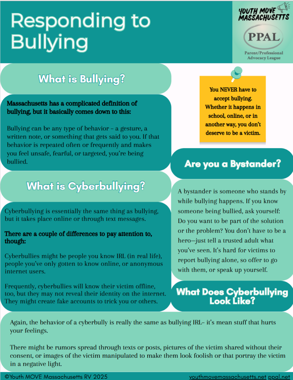 Responding to Bullying