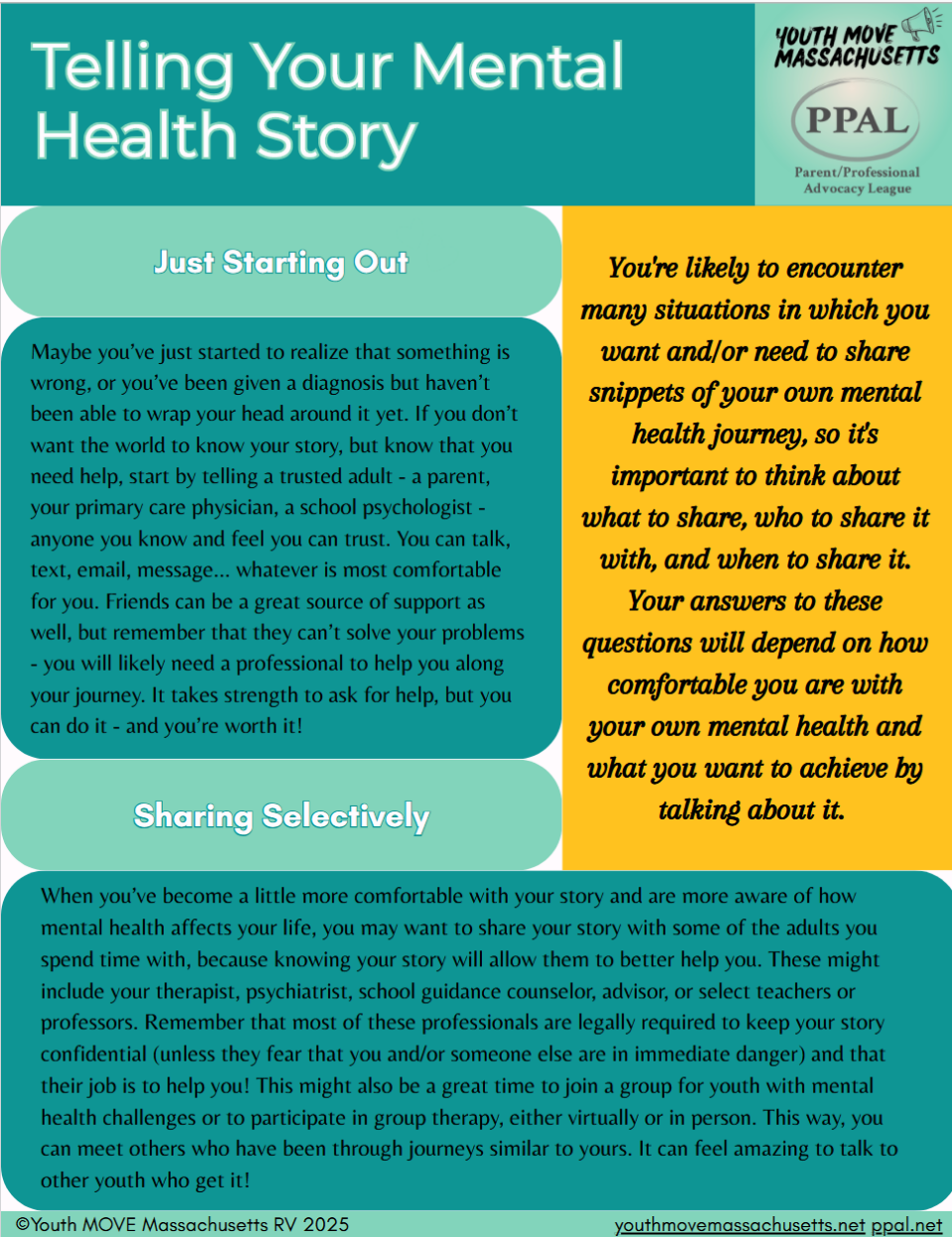 Telling Your Mental Health Story
